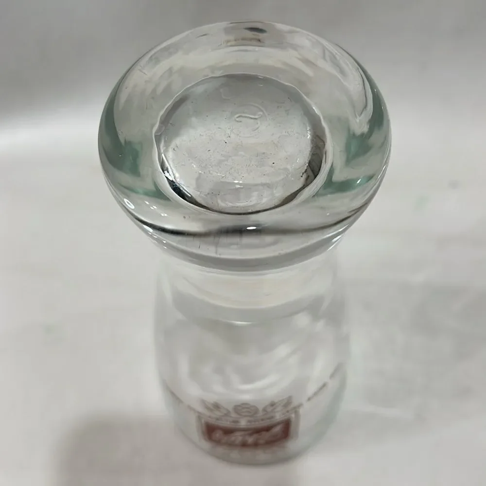 Schlitz Beer Glass with Red Logo 12 Oz 6 1/2 In Tall 3 In Round Milwaukee Famous